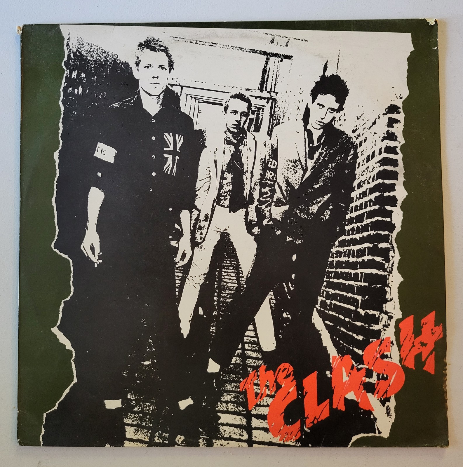 The Clash ‎ Janie Jones  LP 33T EU 1977 Réissue, inner sleeve. Média Excellent.