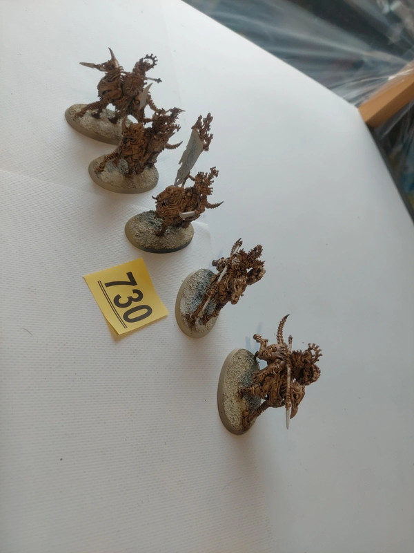 AOS Ossiarch Bonereapers. Kavalos deathriders. X5. set 730