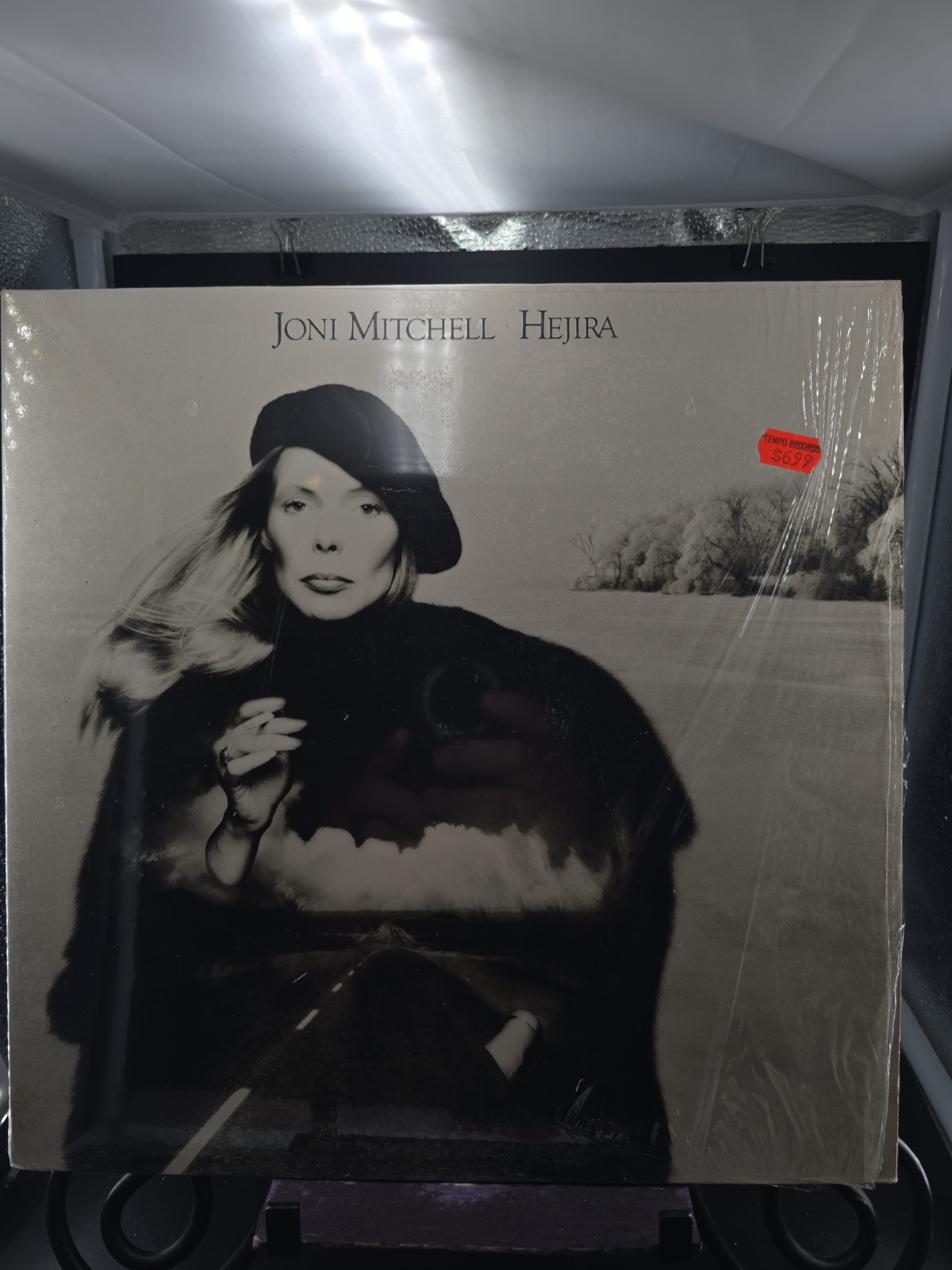 Joni Mitchell Hejira LP Asylum Records 1976 7E-1087 SP NEAR MINT