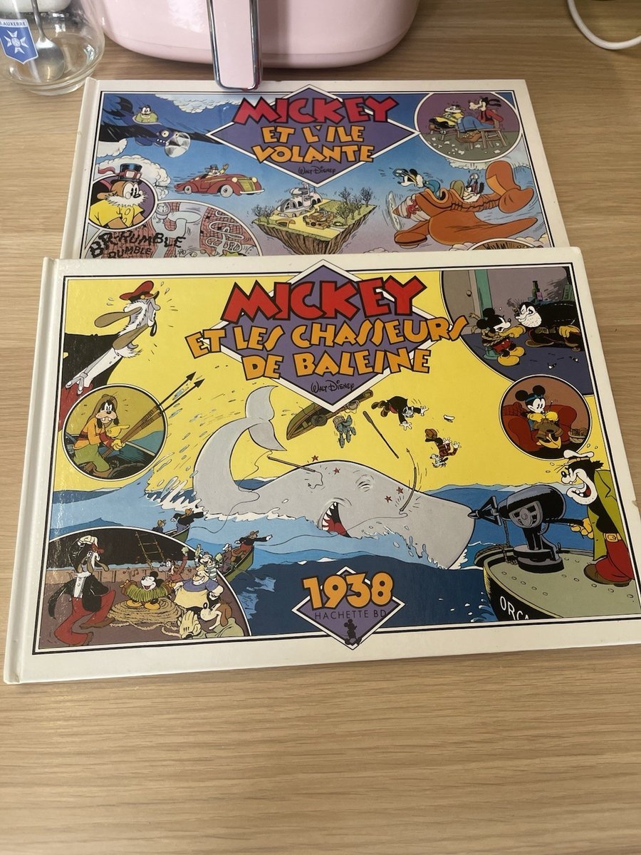 Hachette BD L’âge d’or de Mickey: Chasseurs de baleine 1988 1re éd.