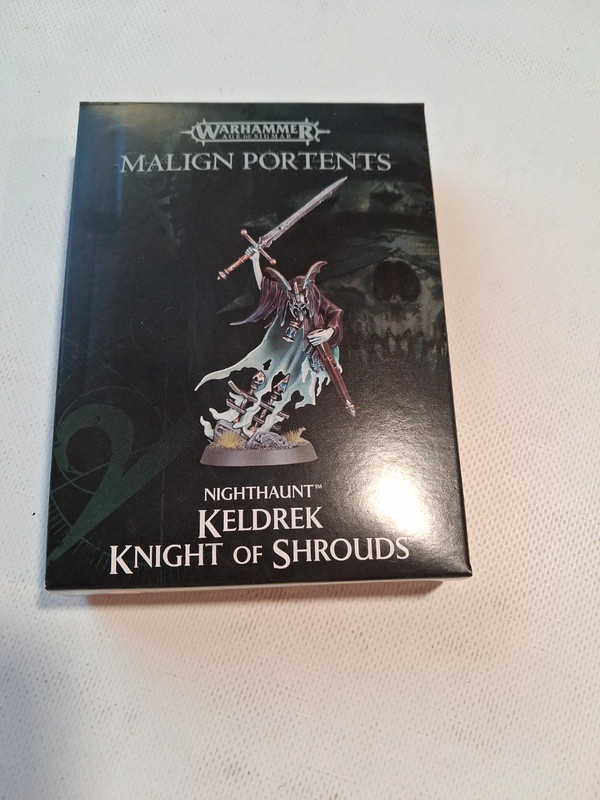 Warhammer AOS Nighthaunt. Keldrek Knight of shrouds. New