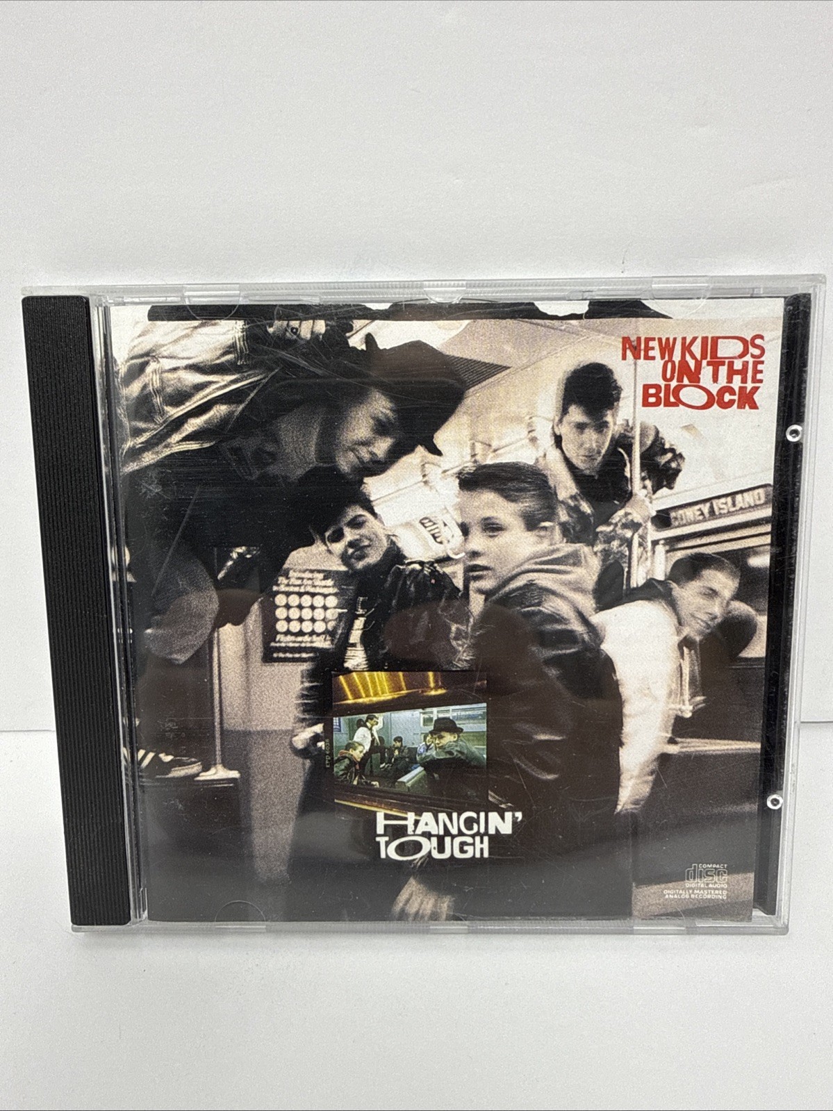 Vintage New Kids On The Block CD Hangin' Tough Album 1988 Pop Music Boy Band