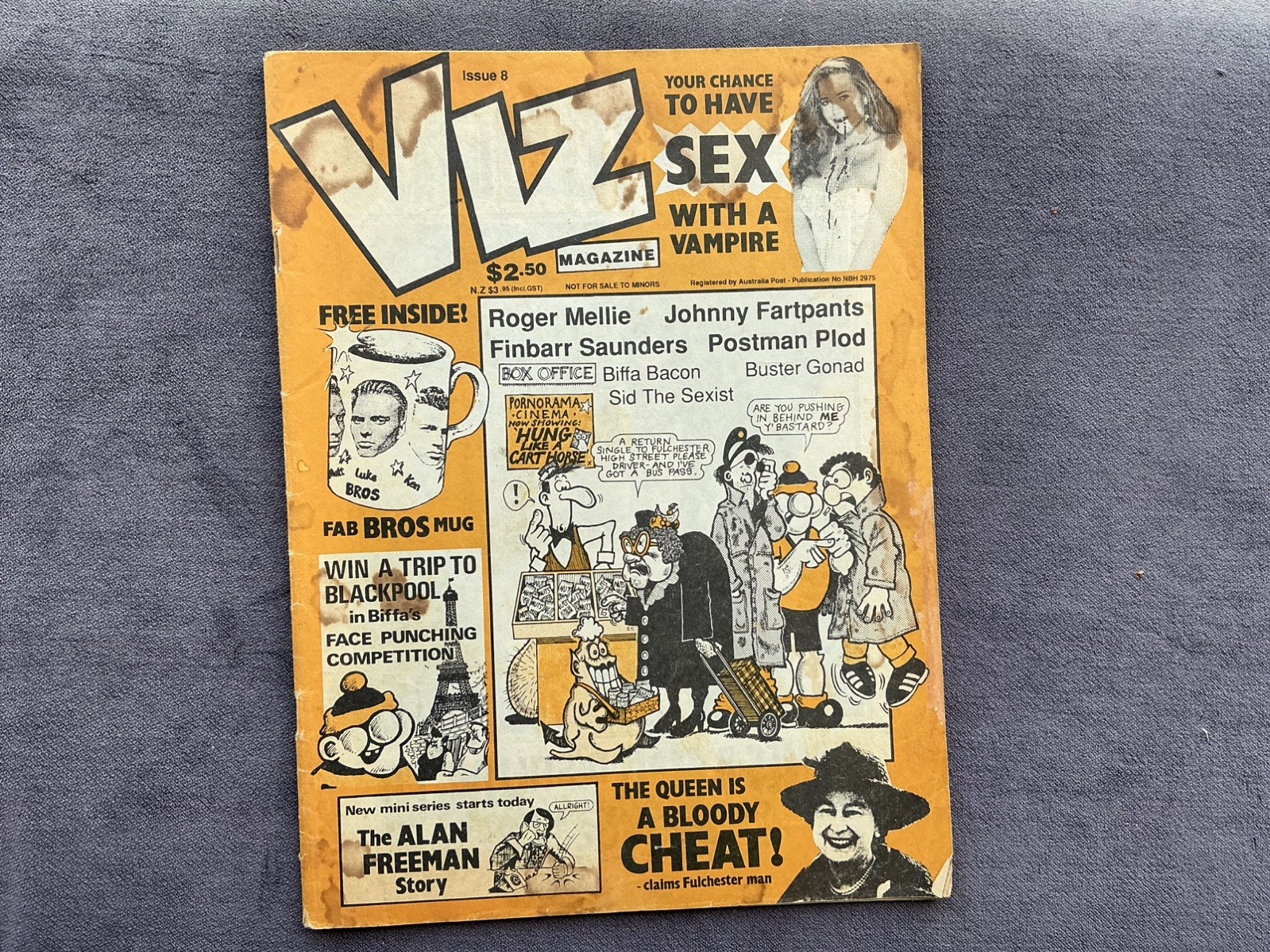 Australian VIZ Comic Magazine Issue 8 Rare Early Vintage 1990