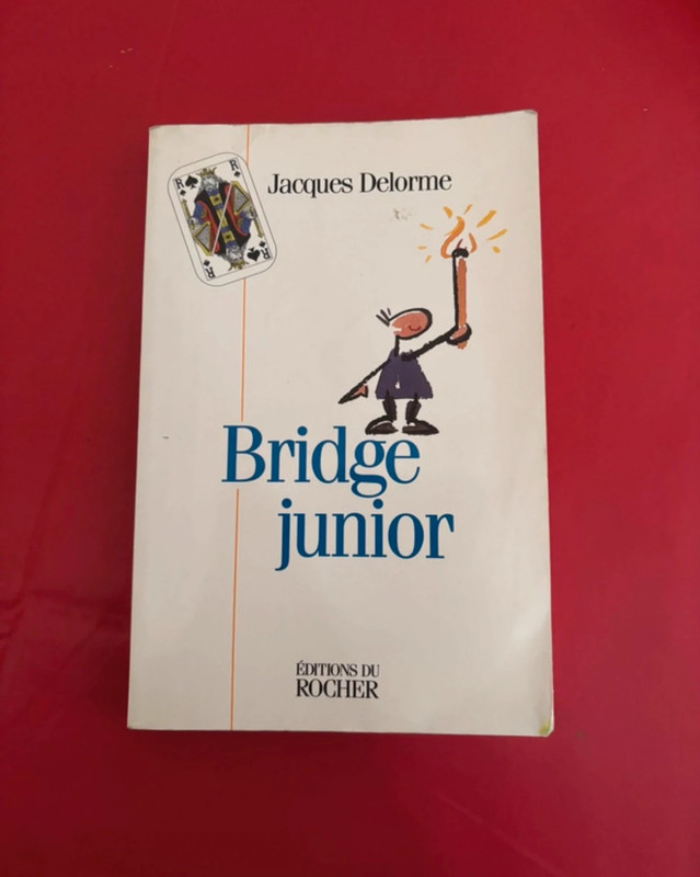 livre de Jacques Delorme « Bridge junior »