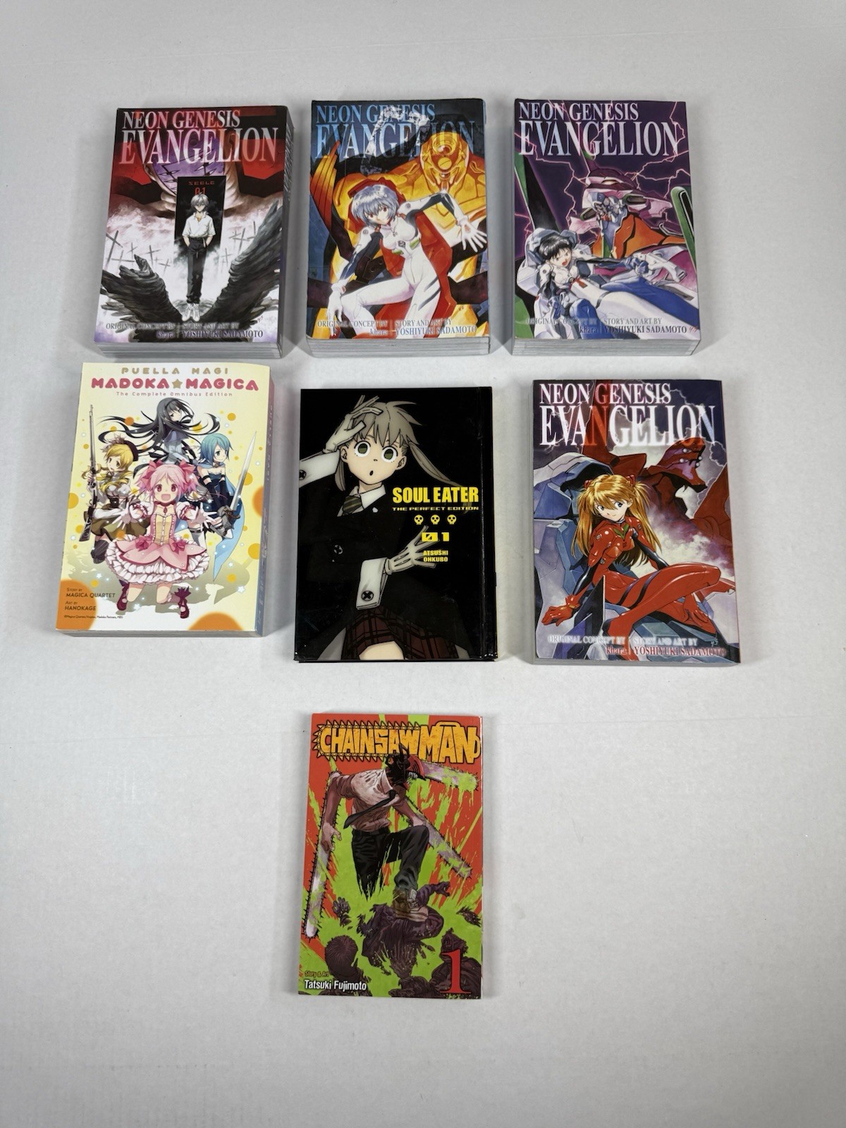 Lotto Neon Genesis Evangelion Con Extra Usato In Buone Condizioni