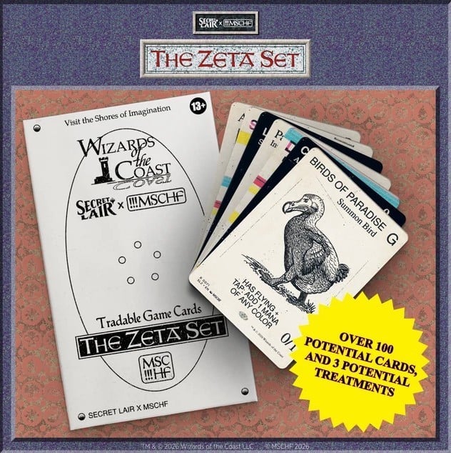Magic Secret Lair x MSCHF Zeta Set Booster Pack X12 - PRESALE Confirmed 8th Dec