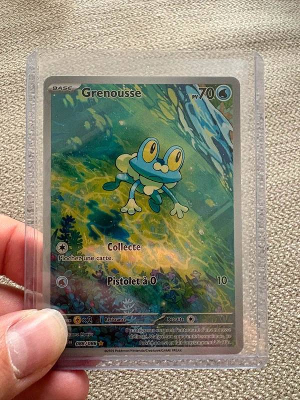 Carte pokémon Grenousse AR