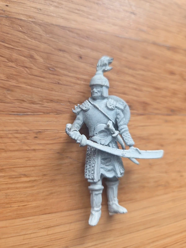 guerrier musulman ou turc médiéval (du 13ème ou 14ème siècle)