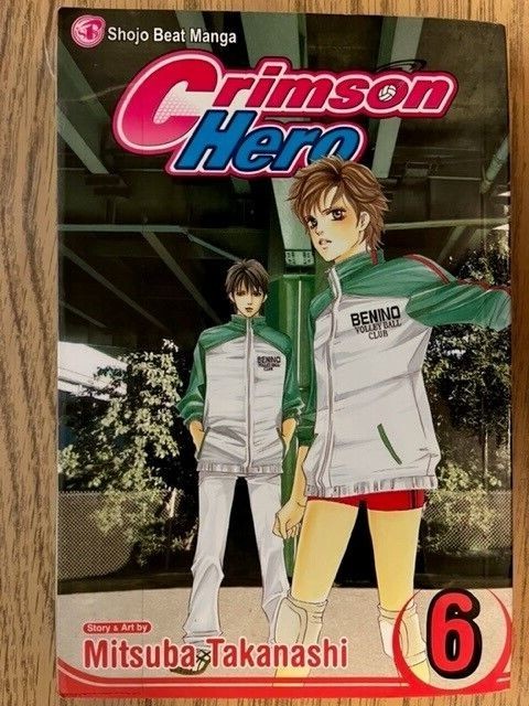 Crimson Hero vol. 6 di Mitsuba Takanashi - Libro Manga Inglese Ex Biblioteca