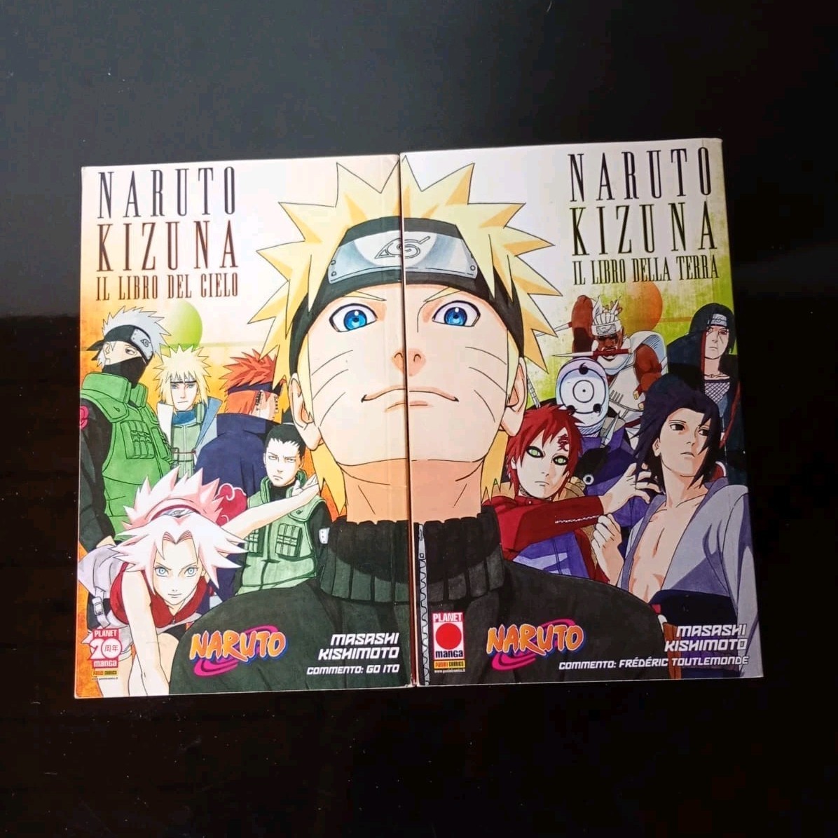 Planet Manga Naruto Kizuna Libro del Cielo + Terra 2 volumi Ita Kishimoto