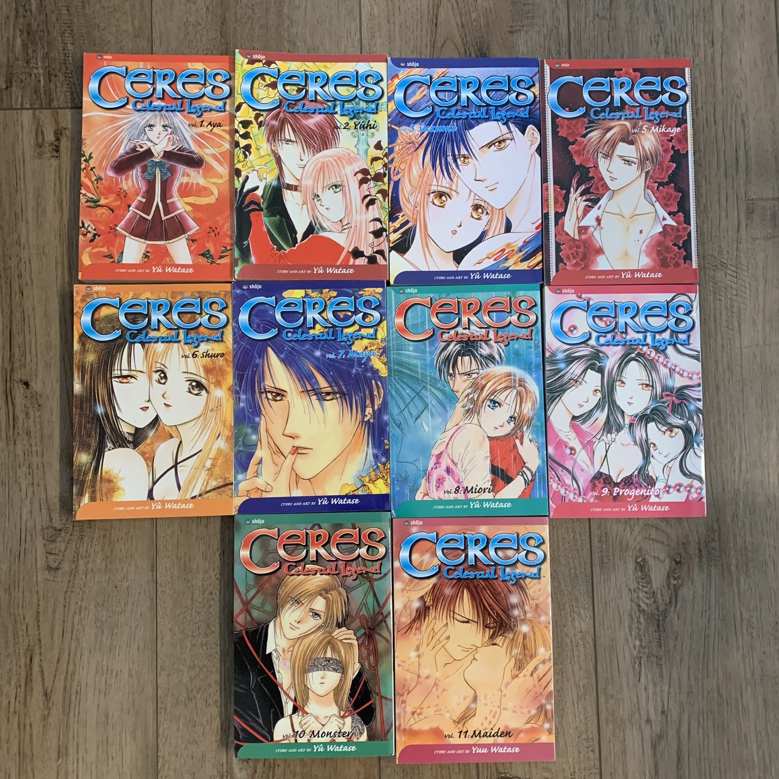 Lotto Set Manga Leggenda Celeste Ceres Viz Media Leggi Descrizione