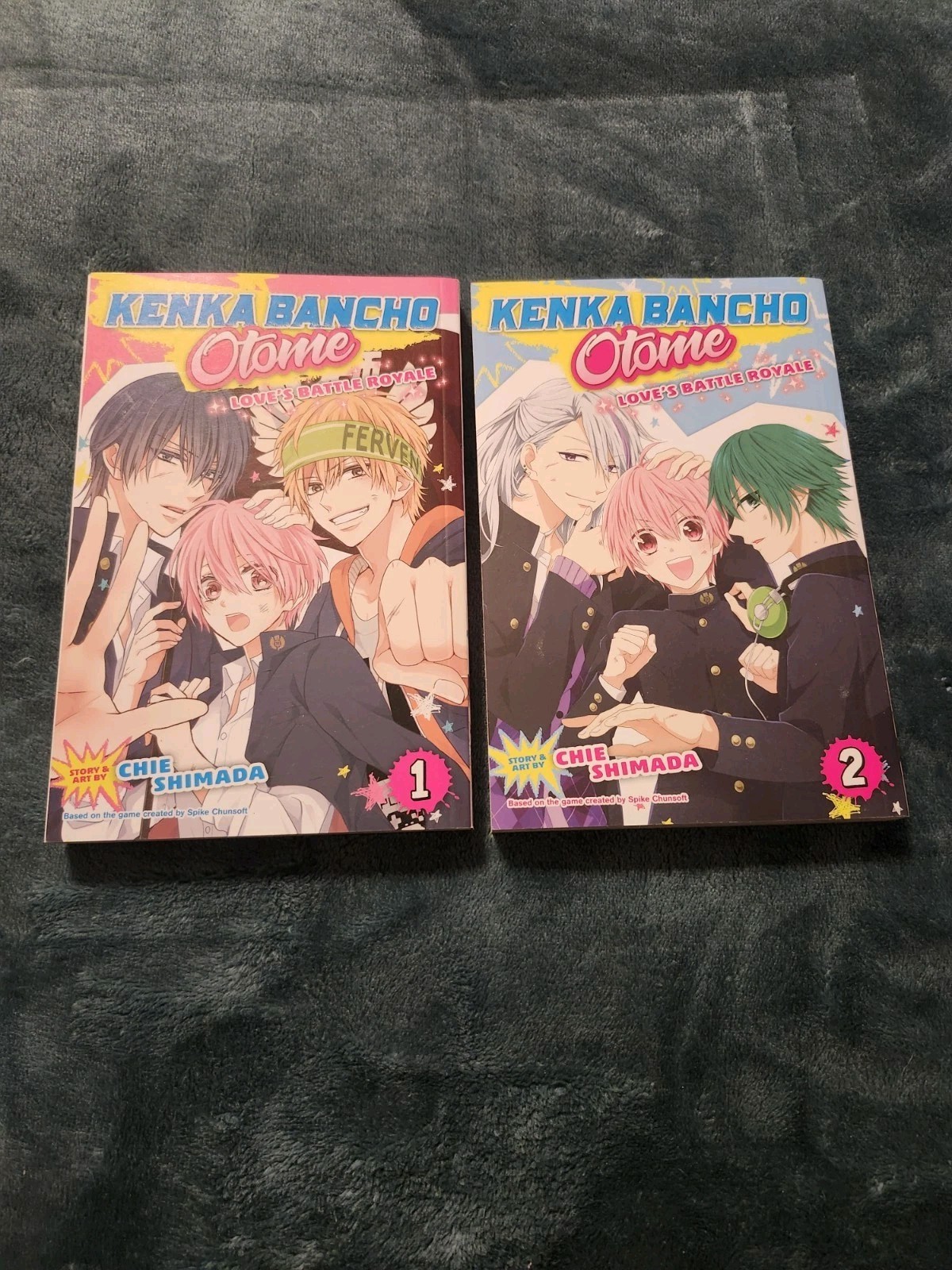 Kenka Bancho Otome: Love's Battle Royale Vol. 1-2 manga inglese (Chie Shimada)