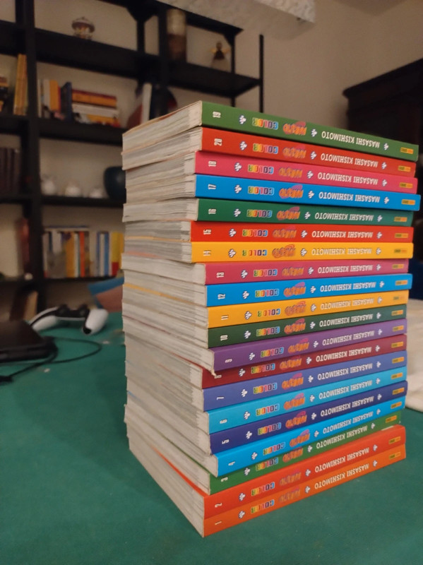 Lotto Naruto COLOR Panini Comics 1-40