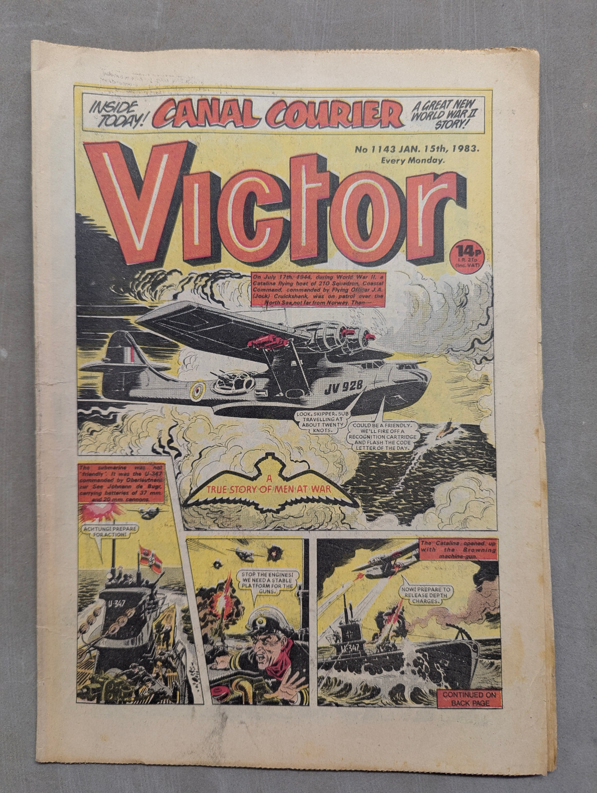 The Victor Comic, No 1143, January 15th 1983