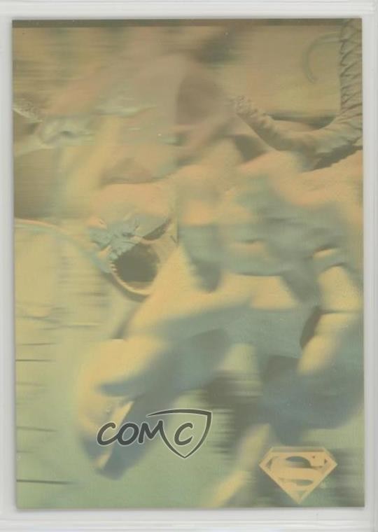 Skybox Superman Holo Series Gold Power Drain 1996 #26 2p4