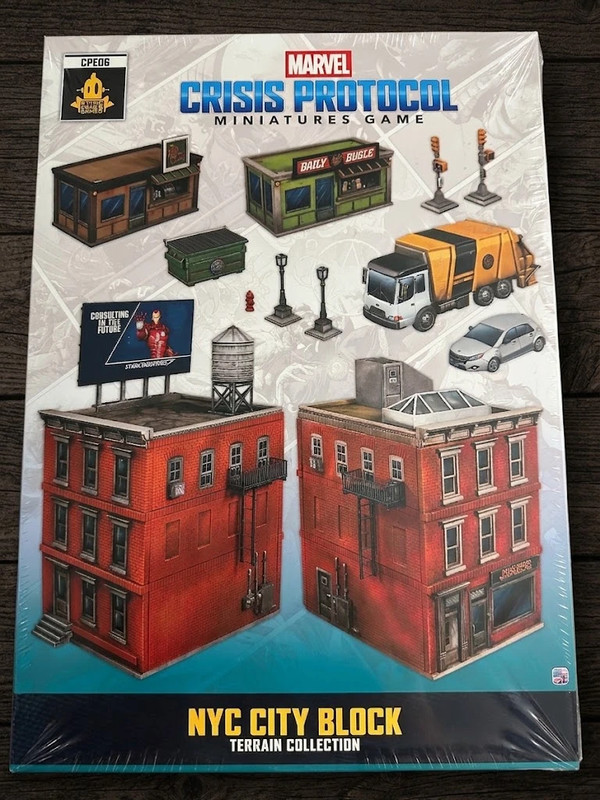 TMarvel Crisis Protocol. Terrain Collection.NYC City Block