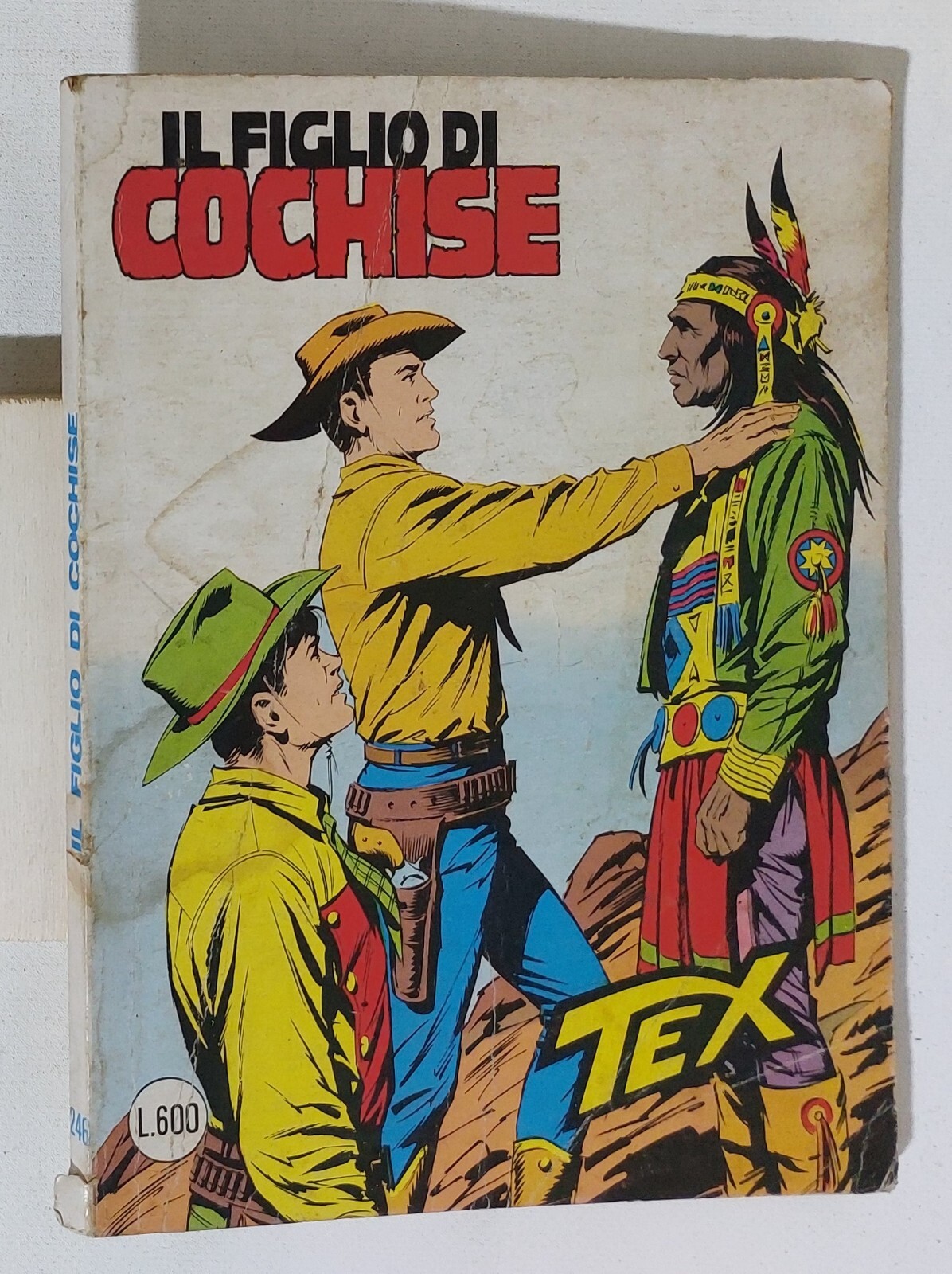 48174 TEX n. 246 - Il figlio di Cochise - Bonelli 1981
