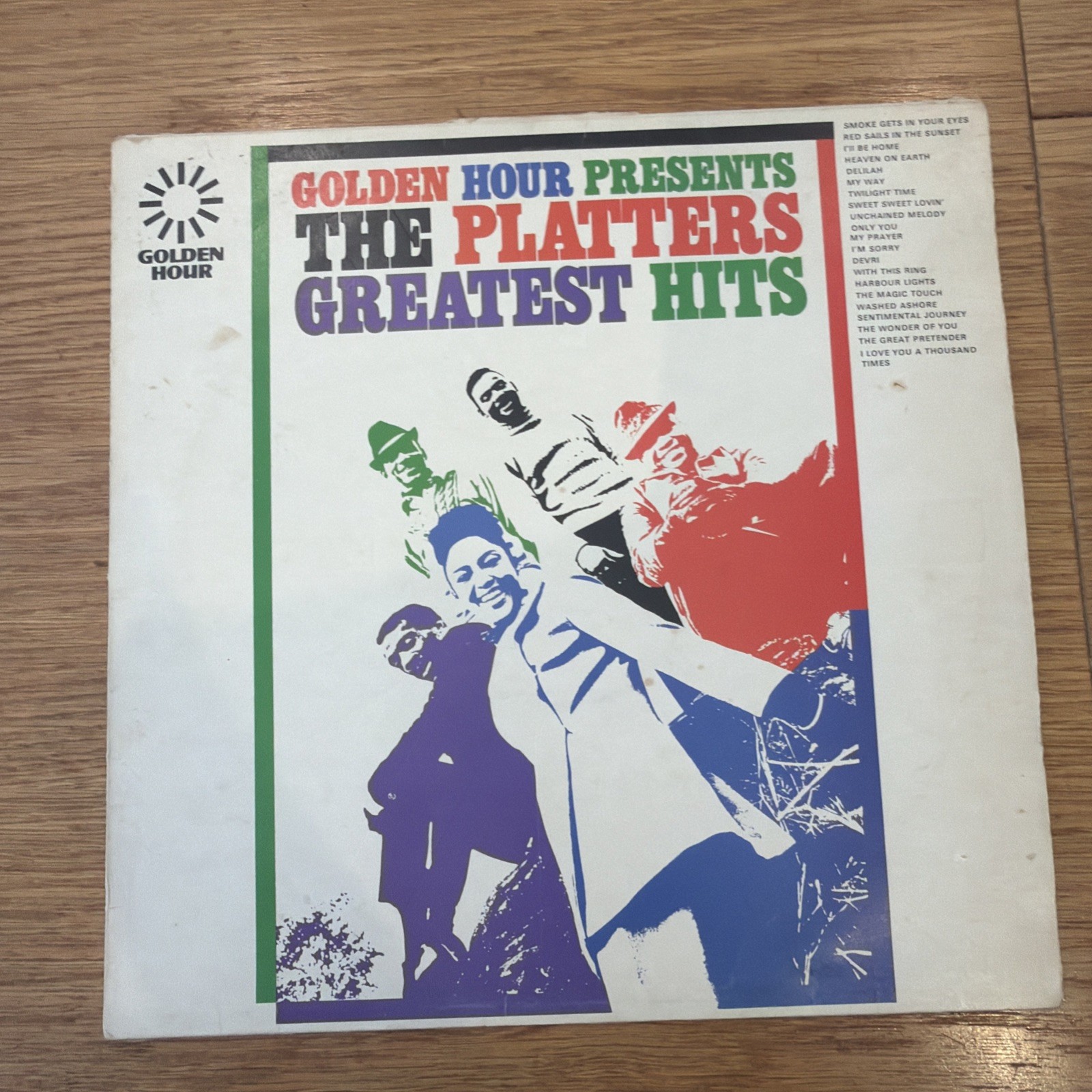 Golden Hour Presents The Platters Greatest Hits Vinyl LP 1975 GH 808