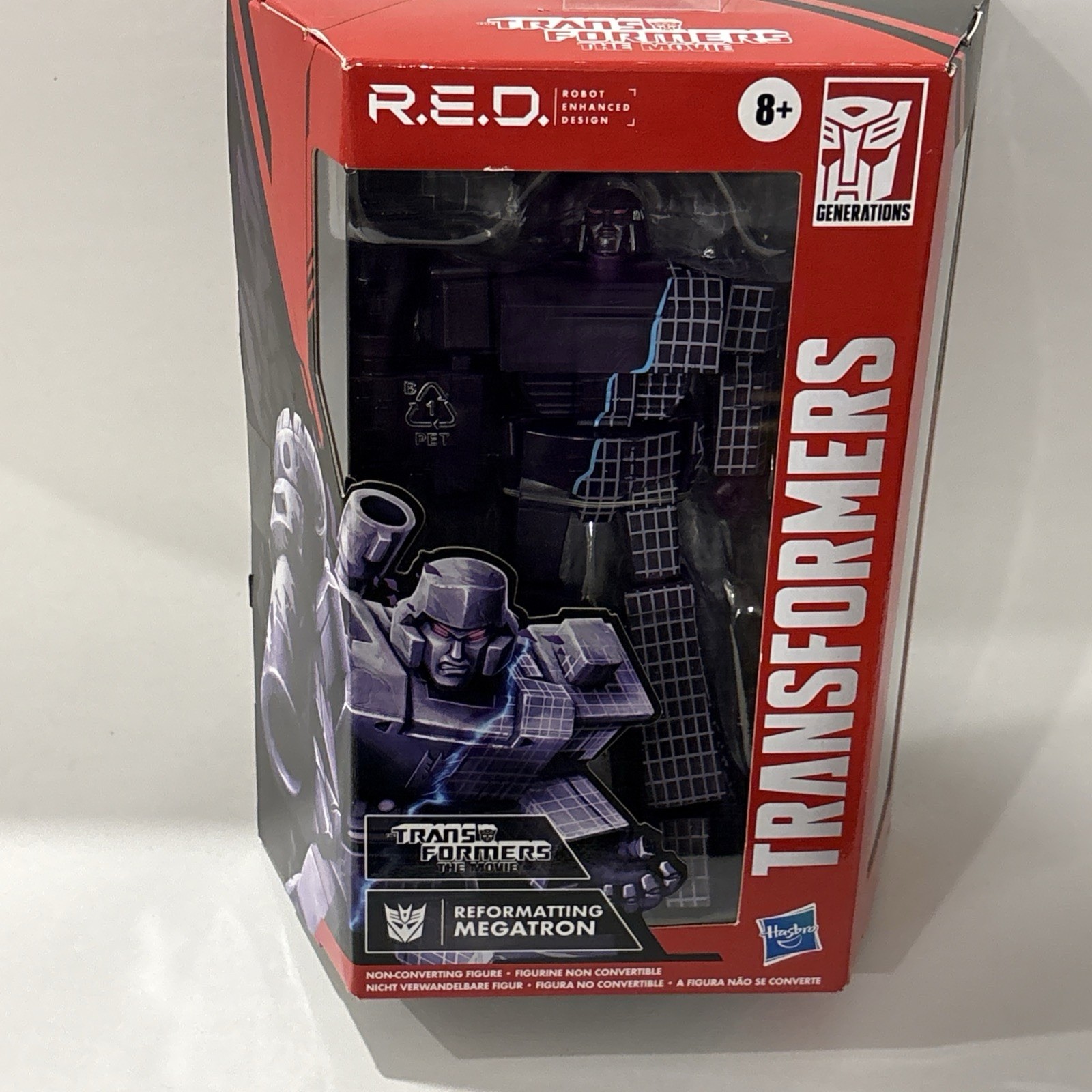 Transformers : Reformatting Megatron 7” Action Figure R.E.D