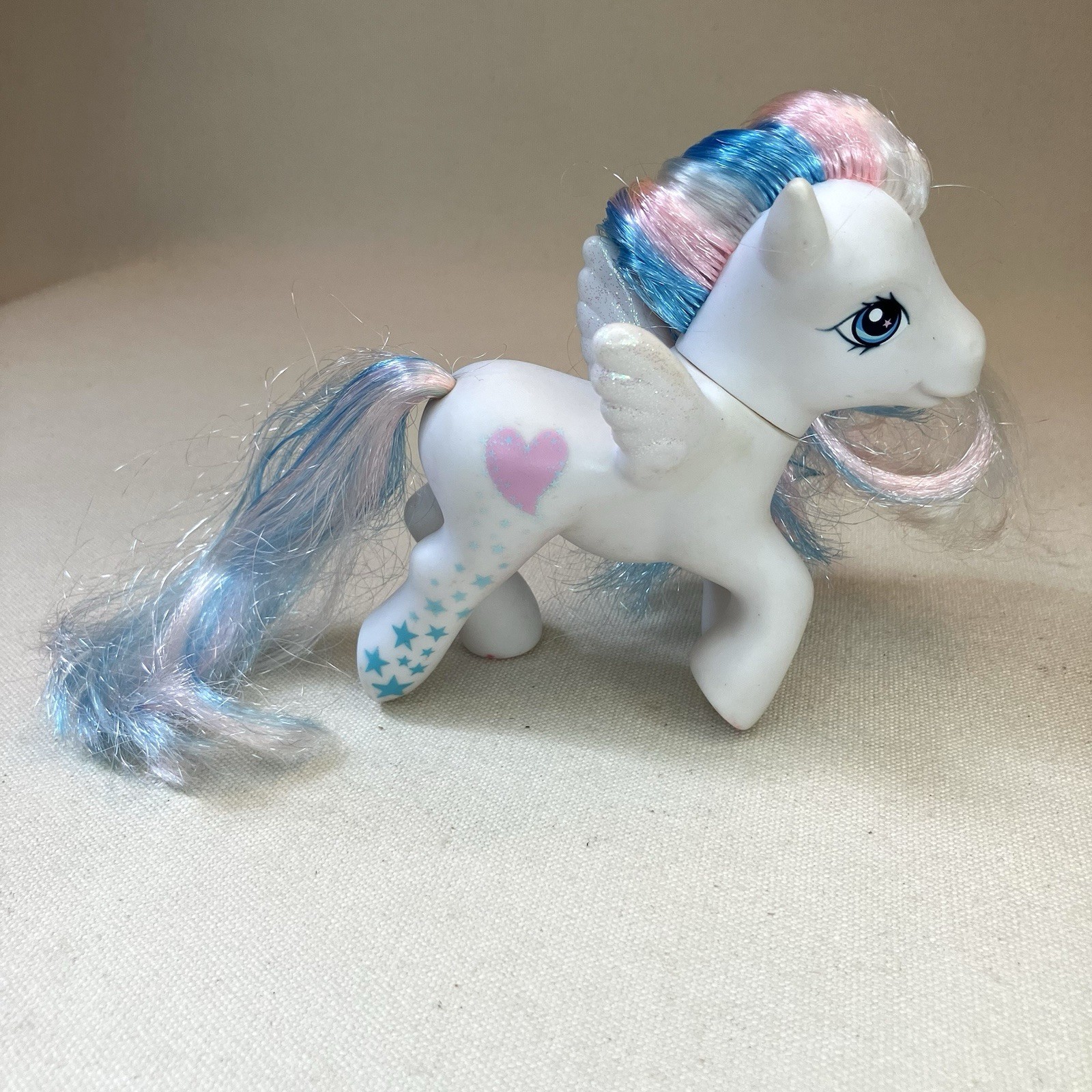 My Little Pony G3 Star Catcher II 2 Pegasus 2006 capelli bianchi blu