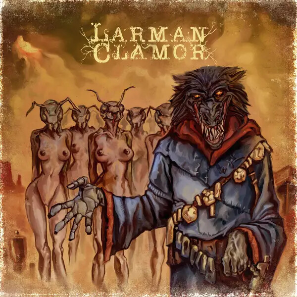 Blackwolfgoat/Larman Clam Split =orange= Vinile Single 7inch NM 42
