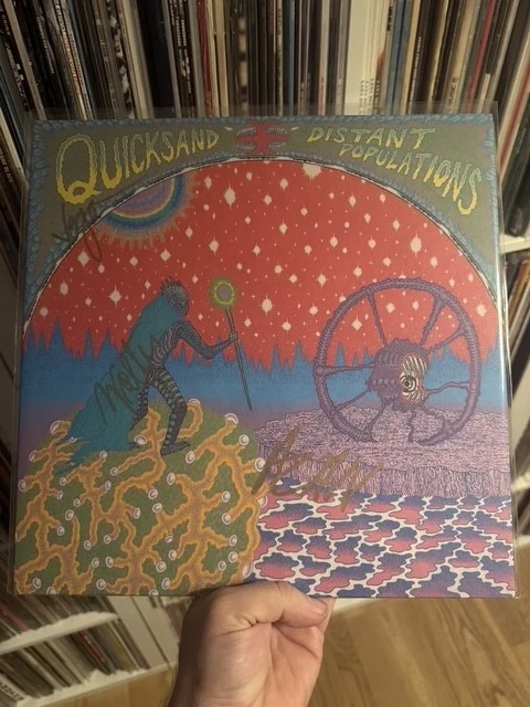 Quicksand – Distant Populations vinyle SIGNÉ