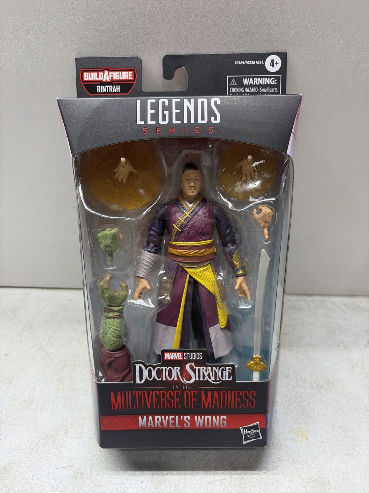 Marvel Legends Doctor Strange Multiverso della Follia Wong Figura 2022 Sigillato