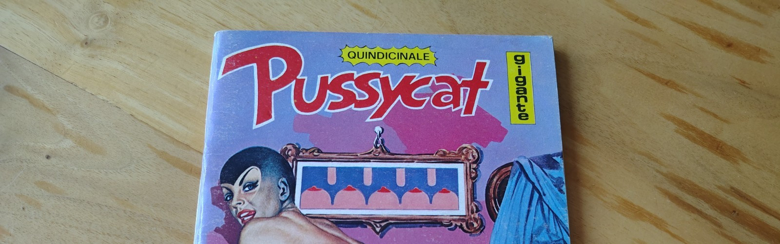 Pussycat gigante - Serie erotica a fumetti rara Vol 46 (Ottime condizioni)