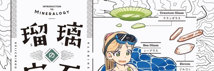 Ruri no houseki 8 fumetti giapponesi manga anime Keiichiro Shibuya 瑠璃の宝石