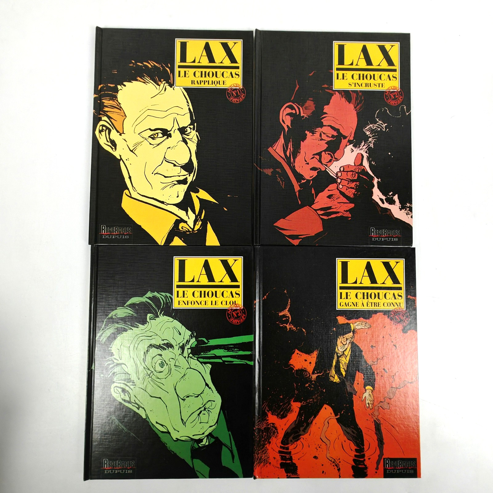 Lax Le Choucas Lot 4 BD / Tomes 1 2 3 6