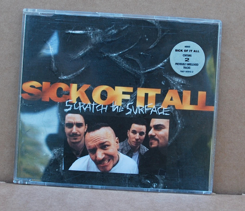 Sick Of It All – Scratch The Surface - CD single 1994