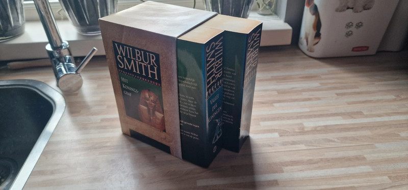 Wilbur smith in giftdoos