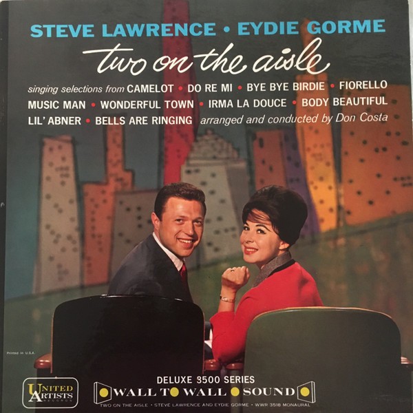 Steve & Eydie, Two On The Aisle, (LP, Mono), VG, 4352683248