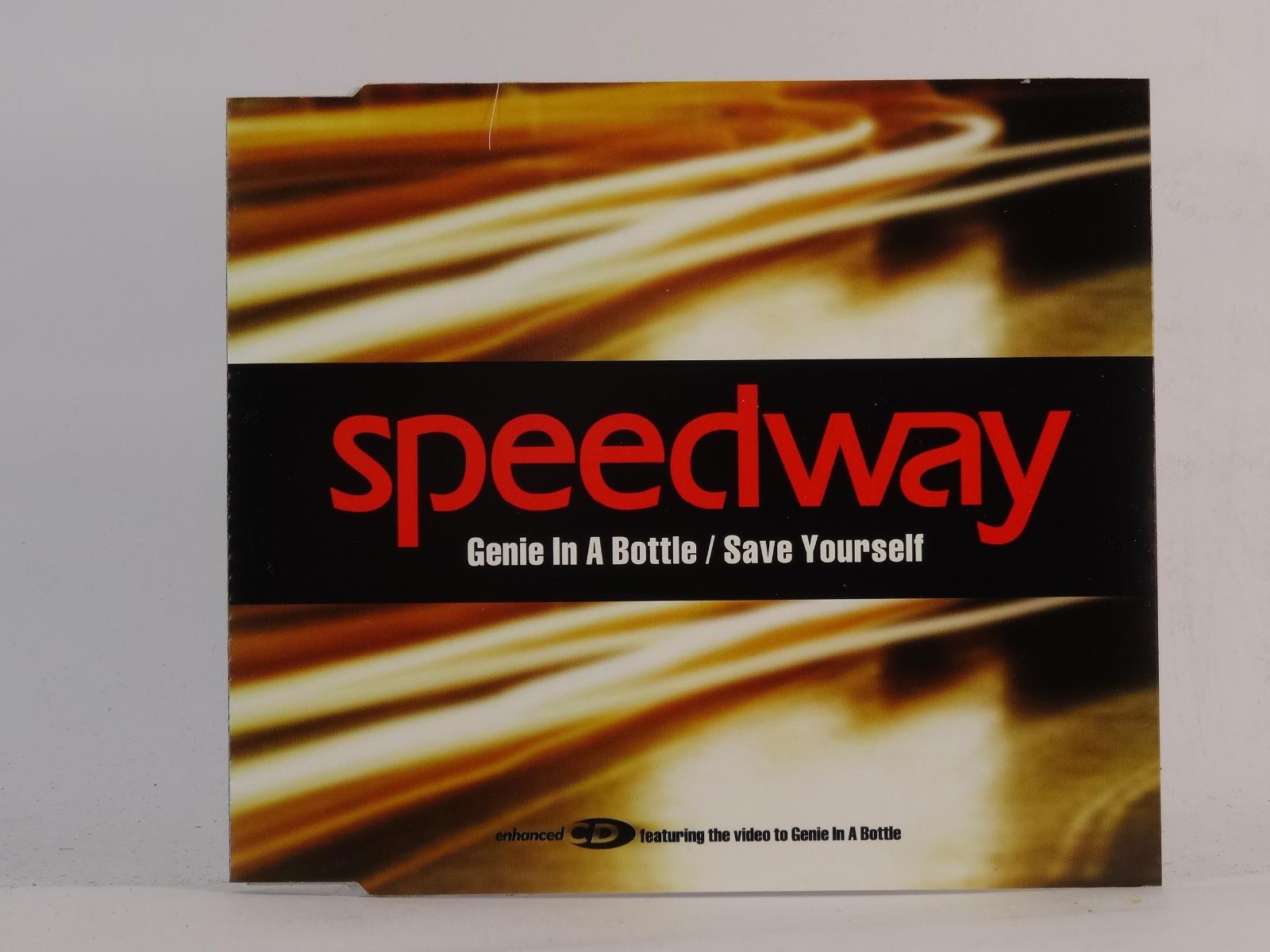 SPEEDWAY GENIE IN A BOTTLE (H25) 3 Track CD Single including Picture Sleeve VIRG