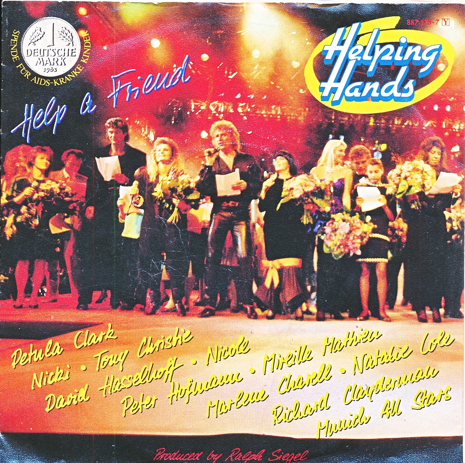 Help A Friend - Helping Hands - Single 7" Vinyl 219/22