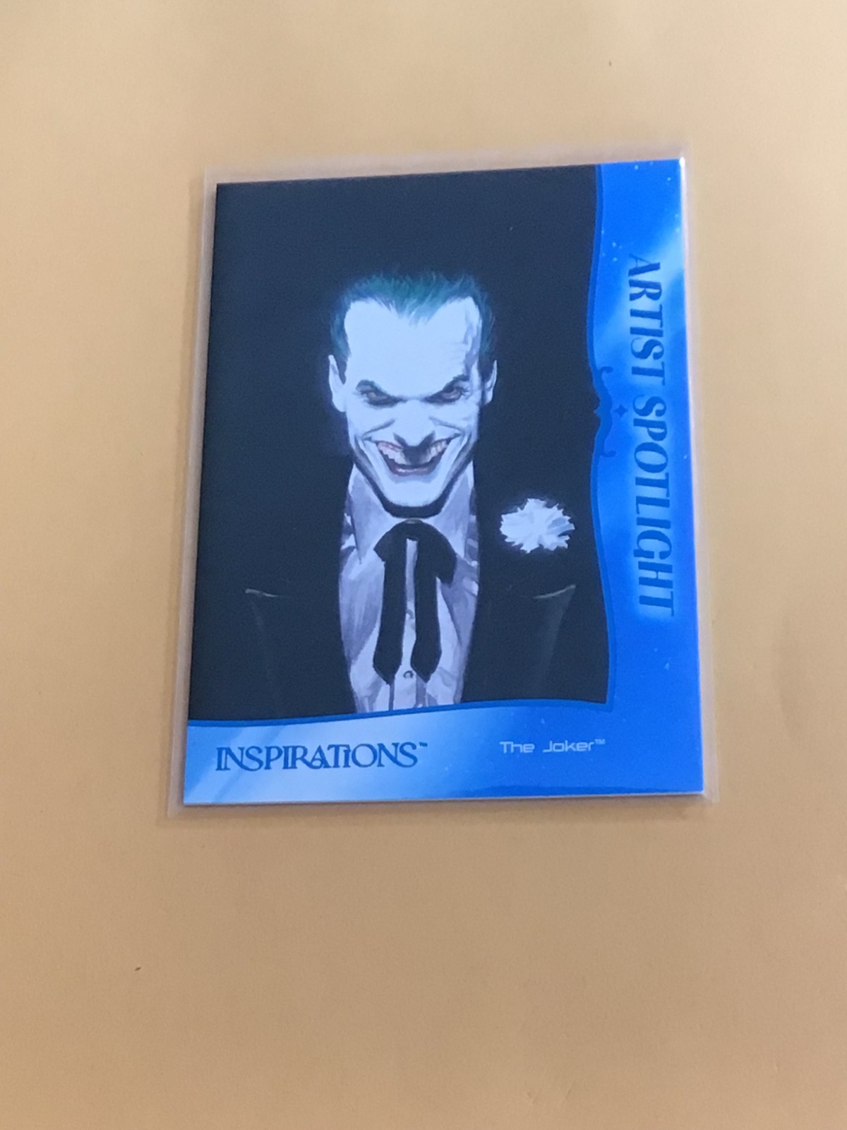 2026 UD Inspirations The World of DC The Joker #ARA-8 Artist Spotlight Alex Ross