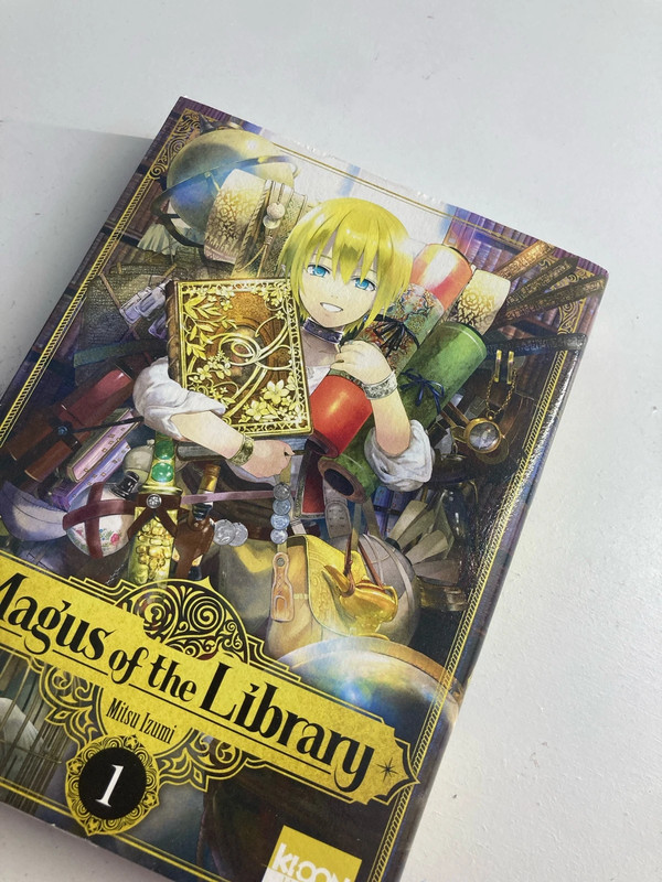 Manga magnus of the library