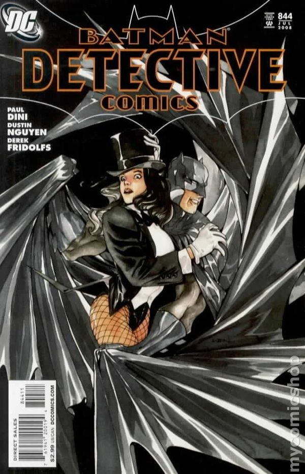 Detective Comics #844 VF- 7.5 2008 Immagine Stock