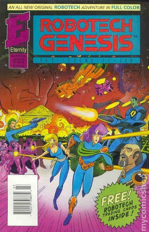 Robotech Genesis la Leggenda di Zor #6 FN 6.0 1992 Immagine Stock
