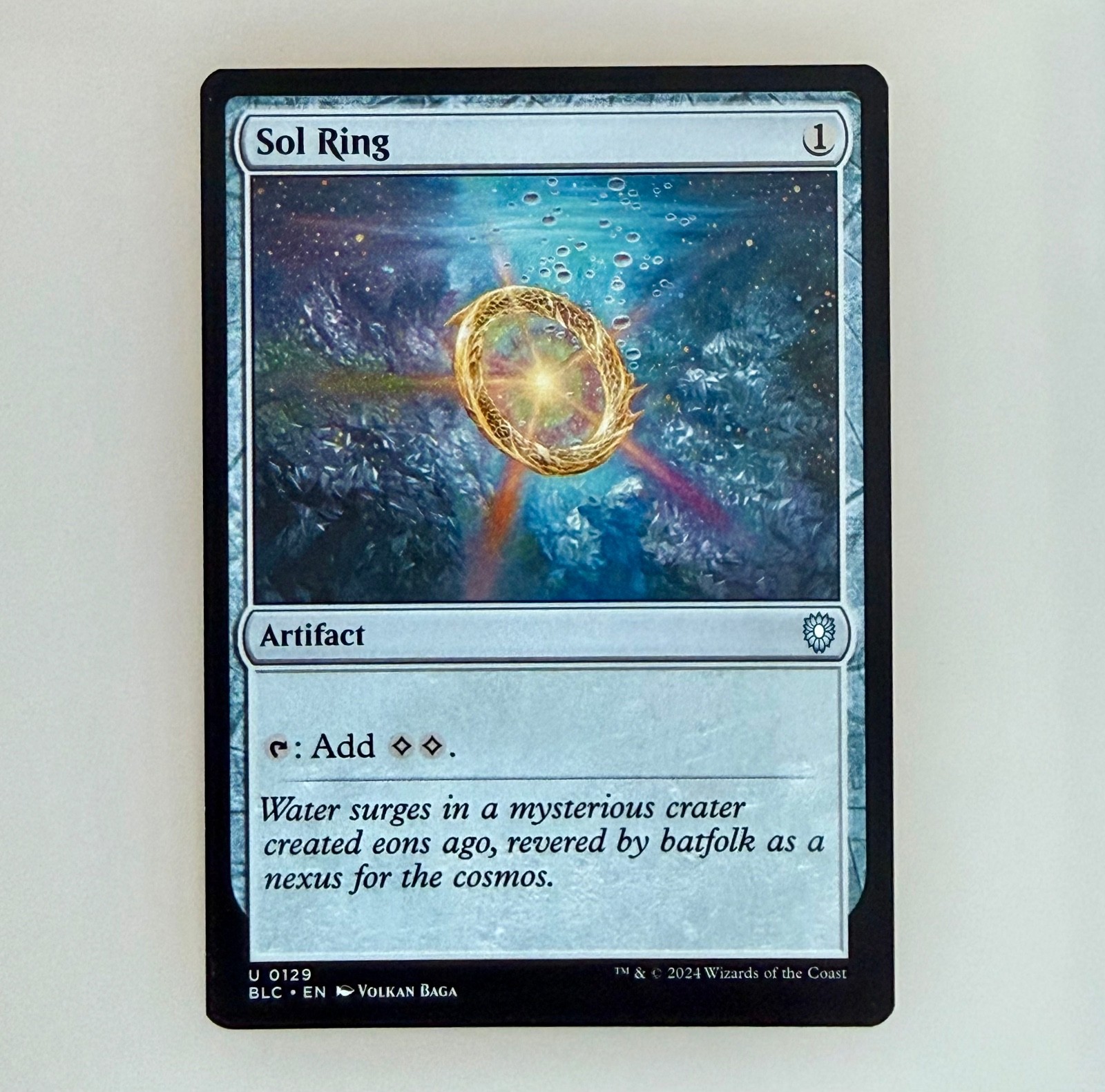 Magic: The Gathering Sol Ring Commander: Bloomburrow Reg NM