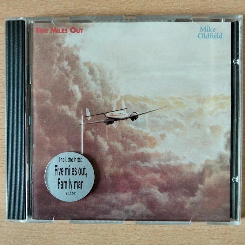 Mike Oldfield, five Miles out, cd