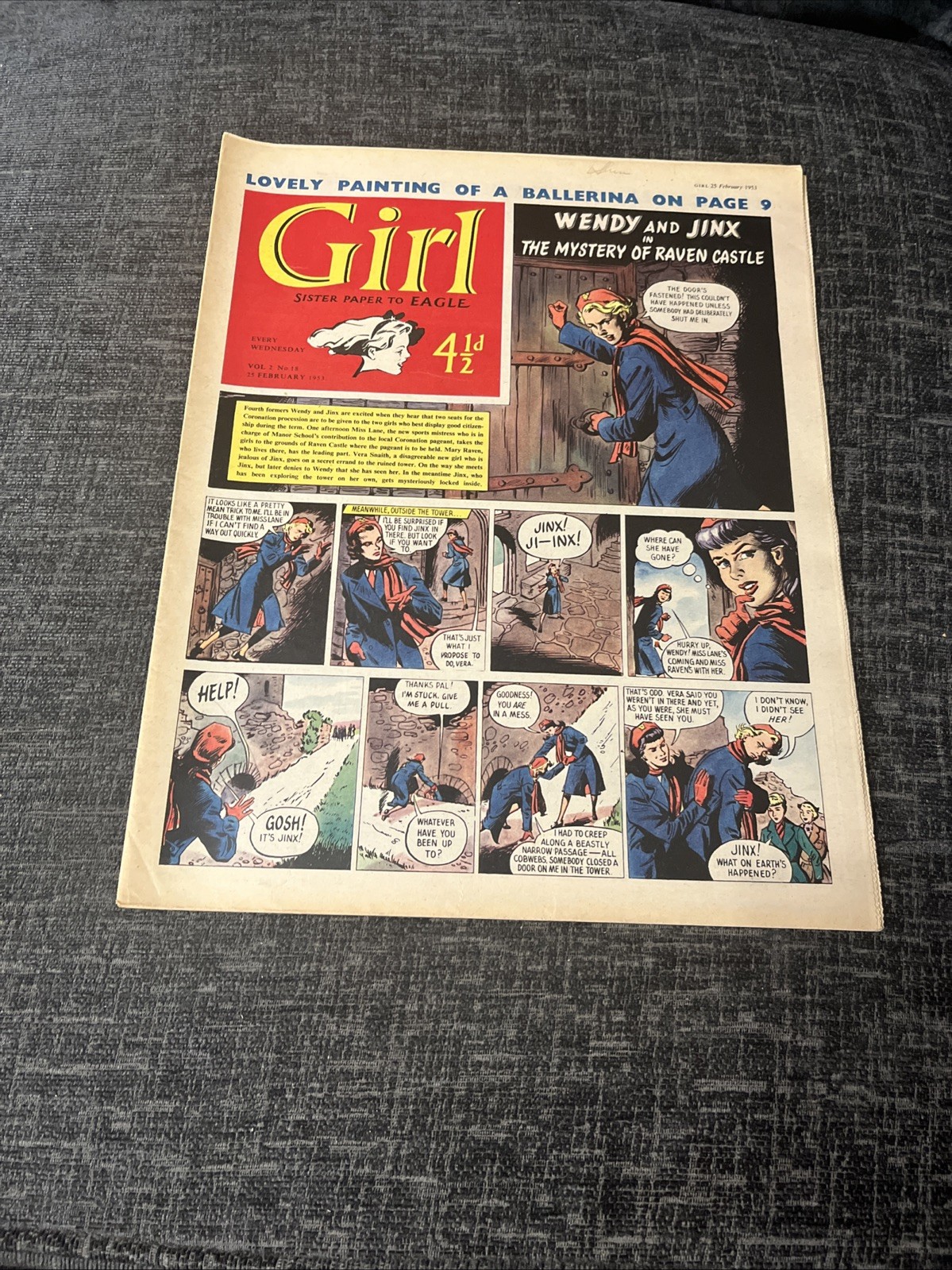 Girl Comic - Vol 2 No 18 - 25 February 1953 - Pamela May