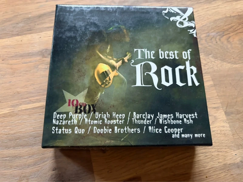 Coffret 10x CD hard rock/metal