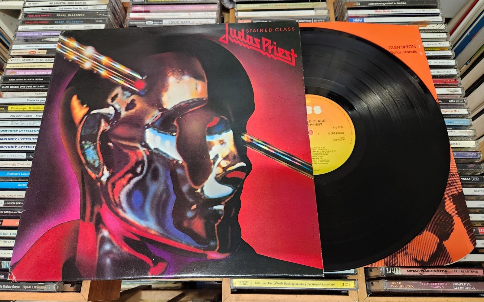 Judas Priest - Stained Class 1978 CBS 12" Vinyl LP 33RPM CBS 82430