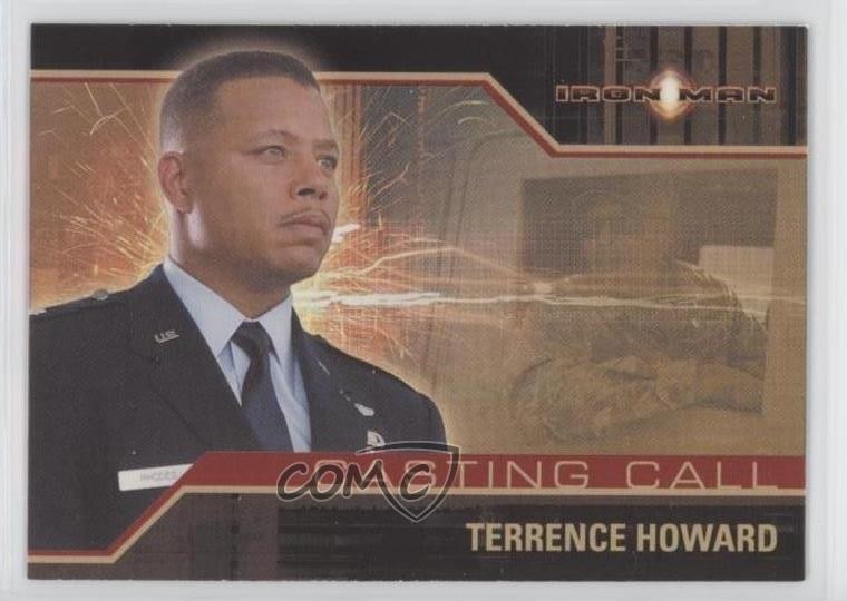 2008 Marvel Iron Man: The Movie Casting Chiama Terrence Howard nel ruolo di Jim Rhodes 0c3