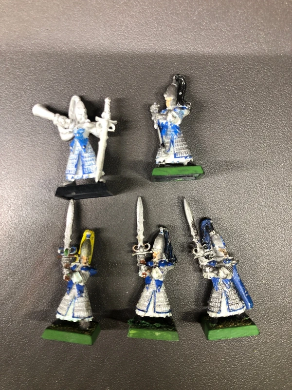 Warhammer Altos elfos maestros de la espada