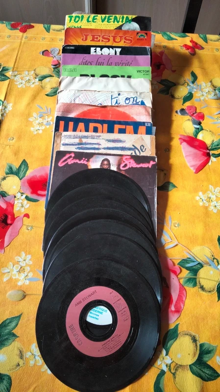 19 vinyles 45 tour pour amateur de vieilles musique
