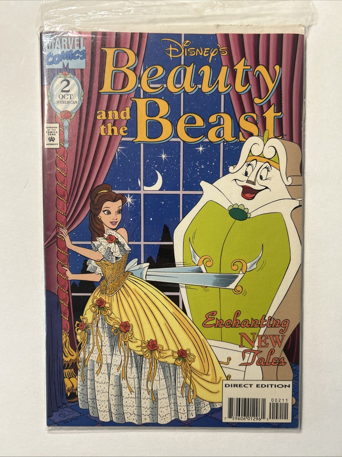 Disney's La Bella e la Bestia #1 Marvel Comics Incantevoli Racconti Nuovi
