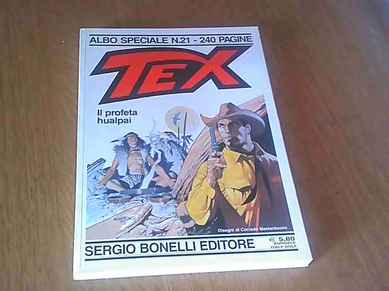 albo speciale tex n21 il profeta hualpai ed. bonelli