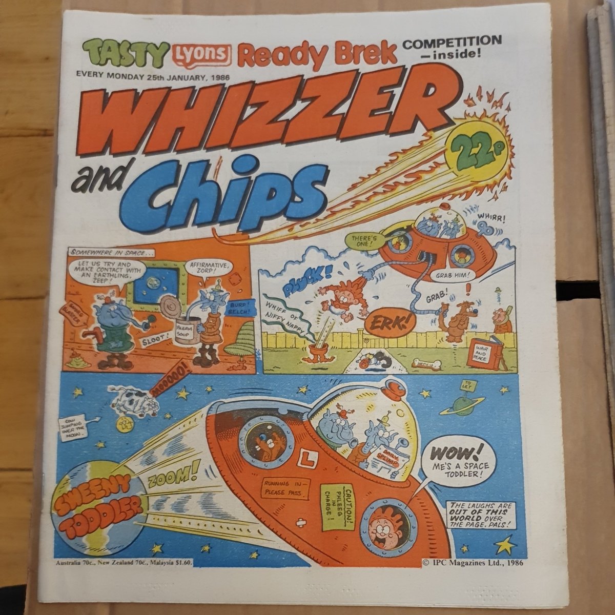 Whizzer And Chips Comic 25th January 1986